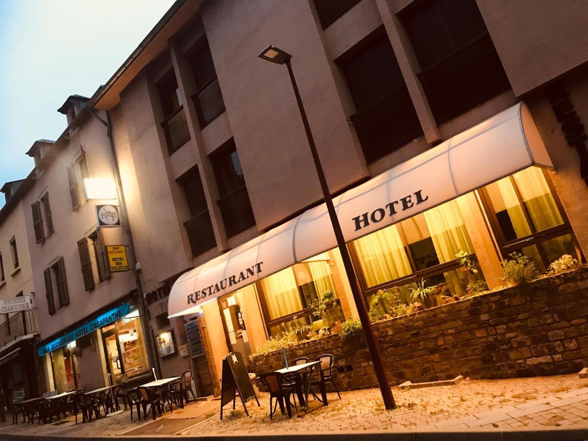 Hotel Restaurant L'Agapanthe Pont-de-Salars Buitenkant foto
